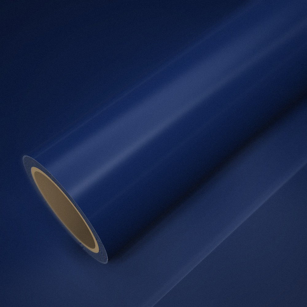 Rolle Folie ICR® Mitternachtsblau Super Paint auf einem Bogen derselben Folie