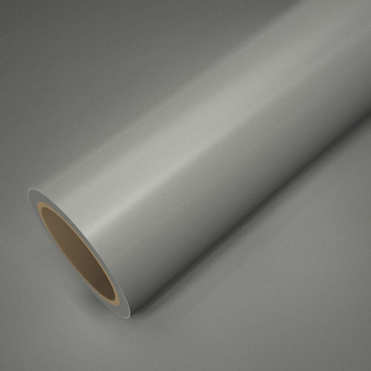 Rolle Folie ICR® Mercedes-Grau auf einem Bogen derselben Folie