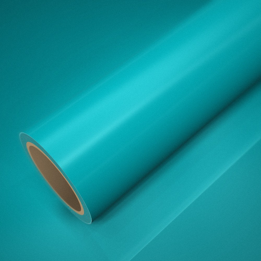 Rolle Folie ICR® Grün im 911-Stil auf einem Bogen derselben Folie