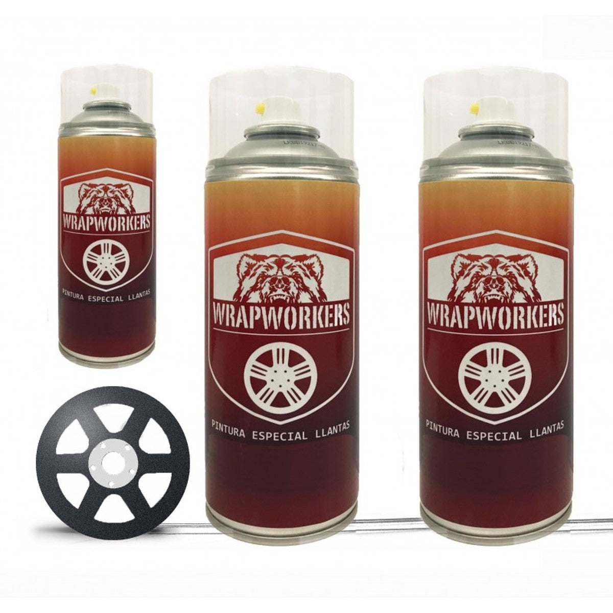 Felgenlack-Spray-Set · Anthrazit Glanz